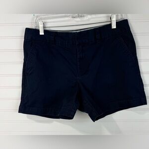 Tommy Hilfiger women’s navy chino shorts. Size 8
